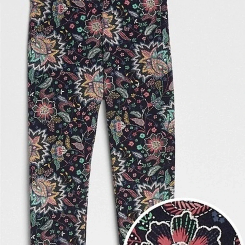 GAP Print Leggings in‎ Soft Terry Size XXL (14-16)